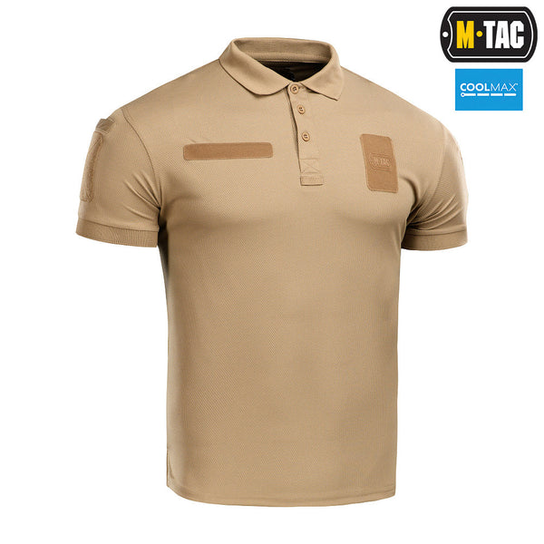 Tricou polo Elite Tactical Coolmax® M-TAC - coyote WARZONESHOP