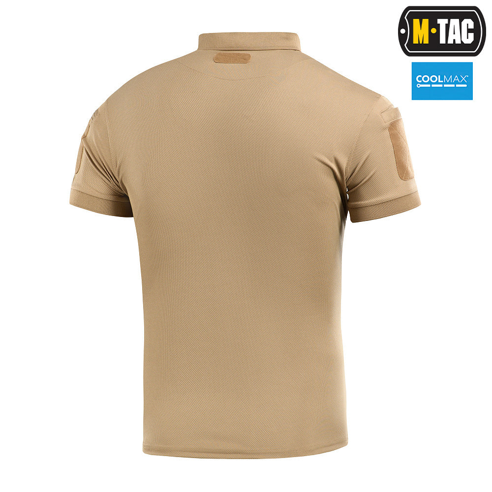 Tricou polo Elite Tactical Coolmax® M-TAC - coyote WARZONESHOP