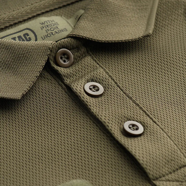 Tricou polo Elite Tactical Coolmax® M-TAC - olive WARZONESHOP