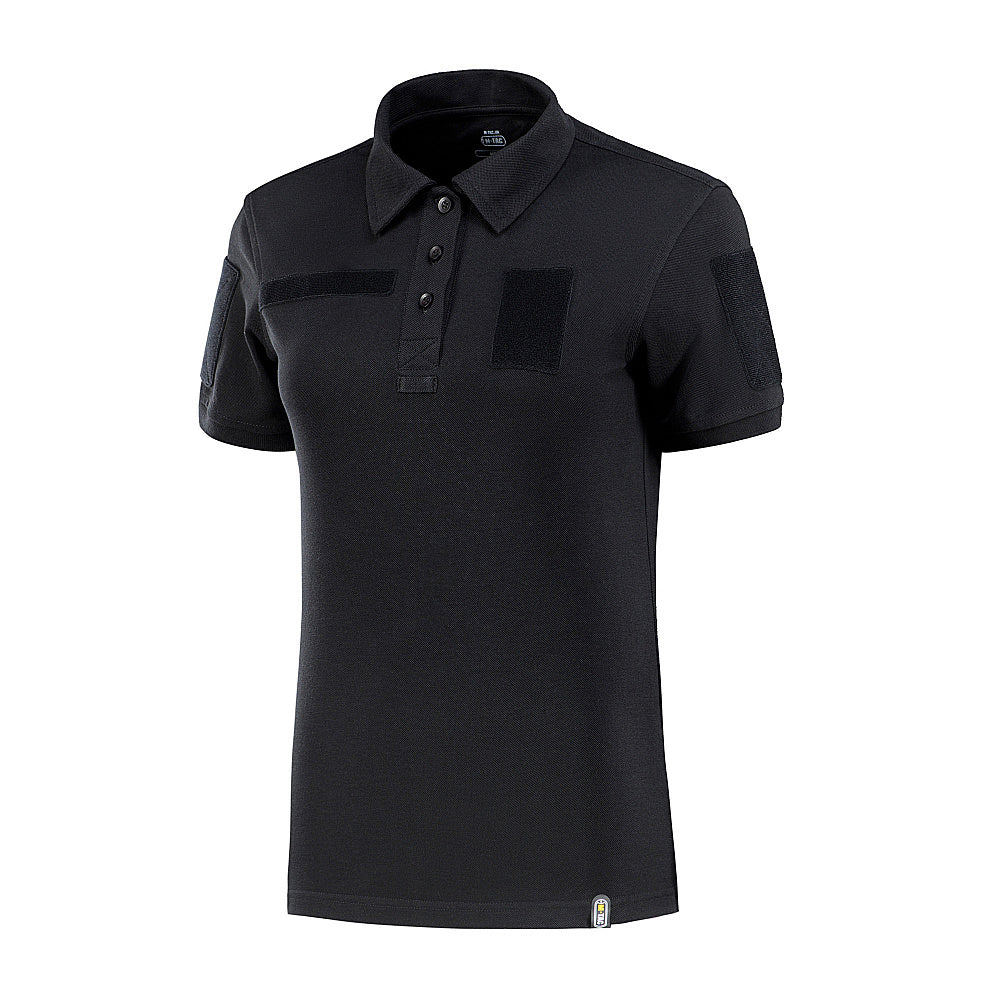 Tricou tactic polo dama negru M-TAC WARZONESHOP