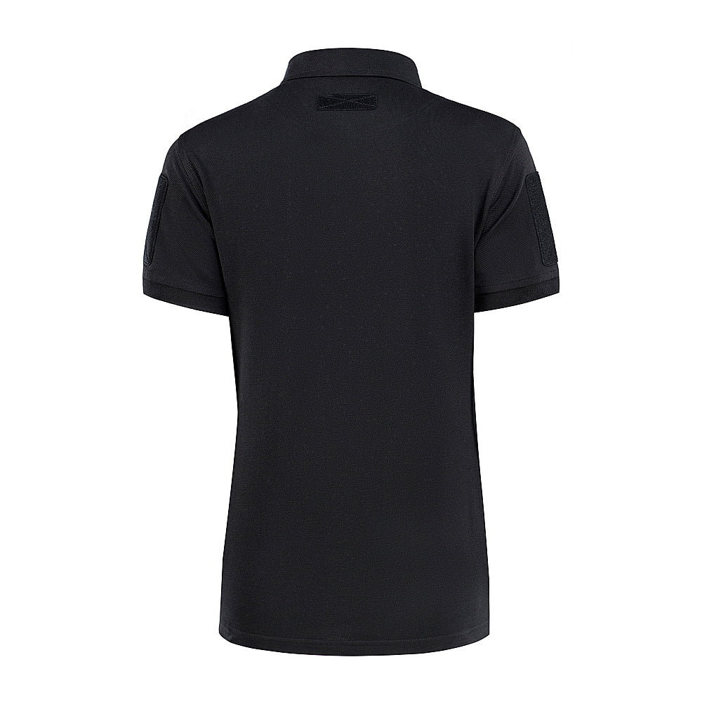 Tricou tactic polo dama negru M-TAC WARZONESHOP