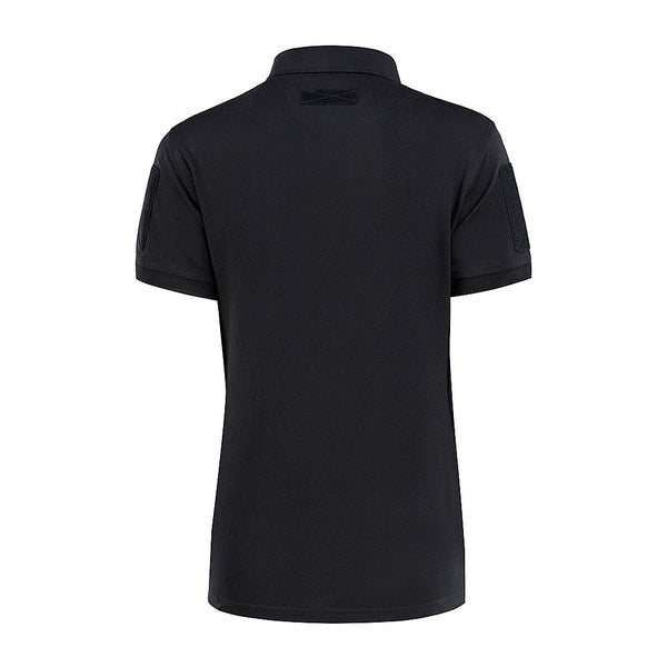 Tricou tactic polo dama negru M-TAC WARZONESHOP