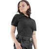 Tricou tactic polo dama negru M-TAC WARZONESHOP