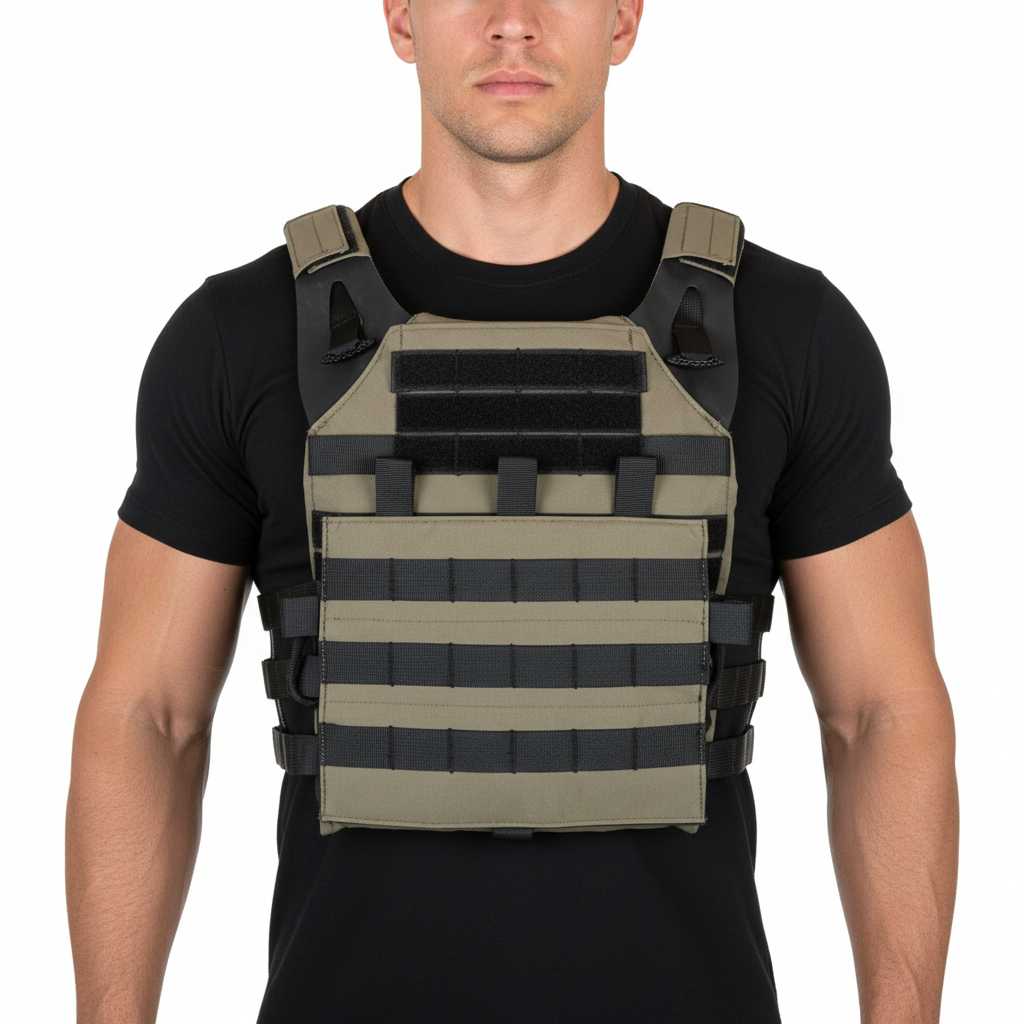 Vesta Tactica Plate Carrier Panou de Asalt – Specna Arms SATAC Ranger Green WARZONESHOP