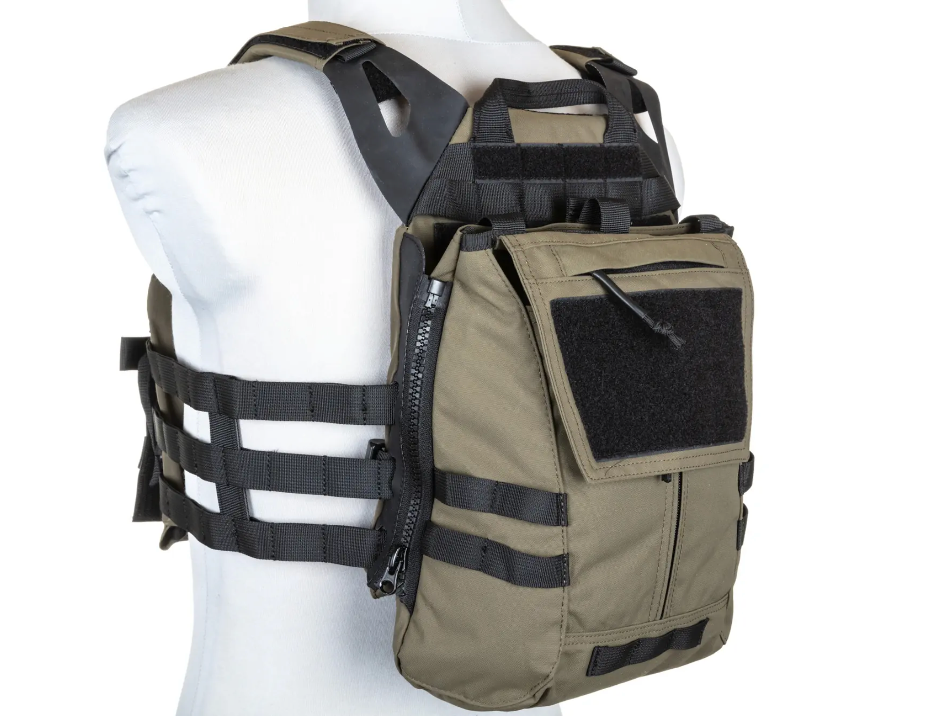 Vesta Tactica Plate Carrier Panou de Asalt – Specna Arms SATAC Ranger Green WARZONESHOP