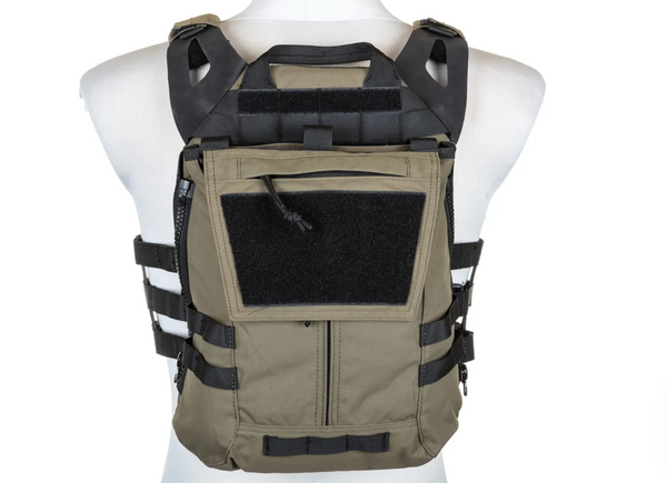 Vesta Tactica Plate Carrier Panou de Asalt – Specna Arms SATAC Ranger Green WARZONESHOP