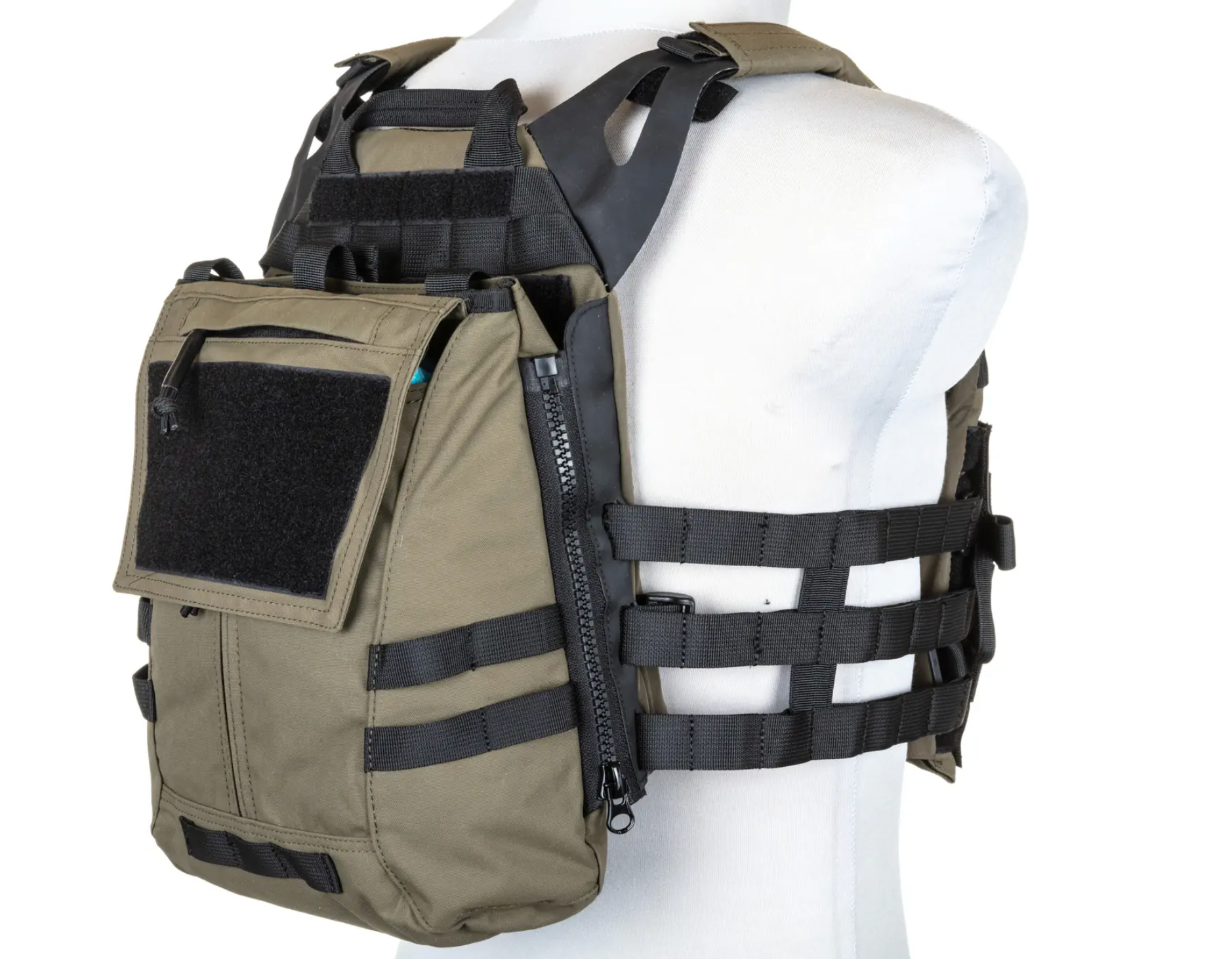 Vesta Tactica Plate Carrier Panou de Asalt – Specna Arms SATAC Ranger Green WARZONESHOP
