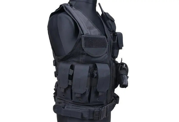 Vesta tactica cu toc pistol si centura Security WARZONESHOP