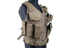Vesta tactica cu toc pistol si centura Security WARZONESHOP