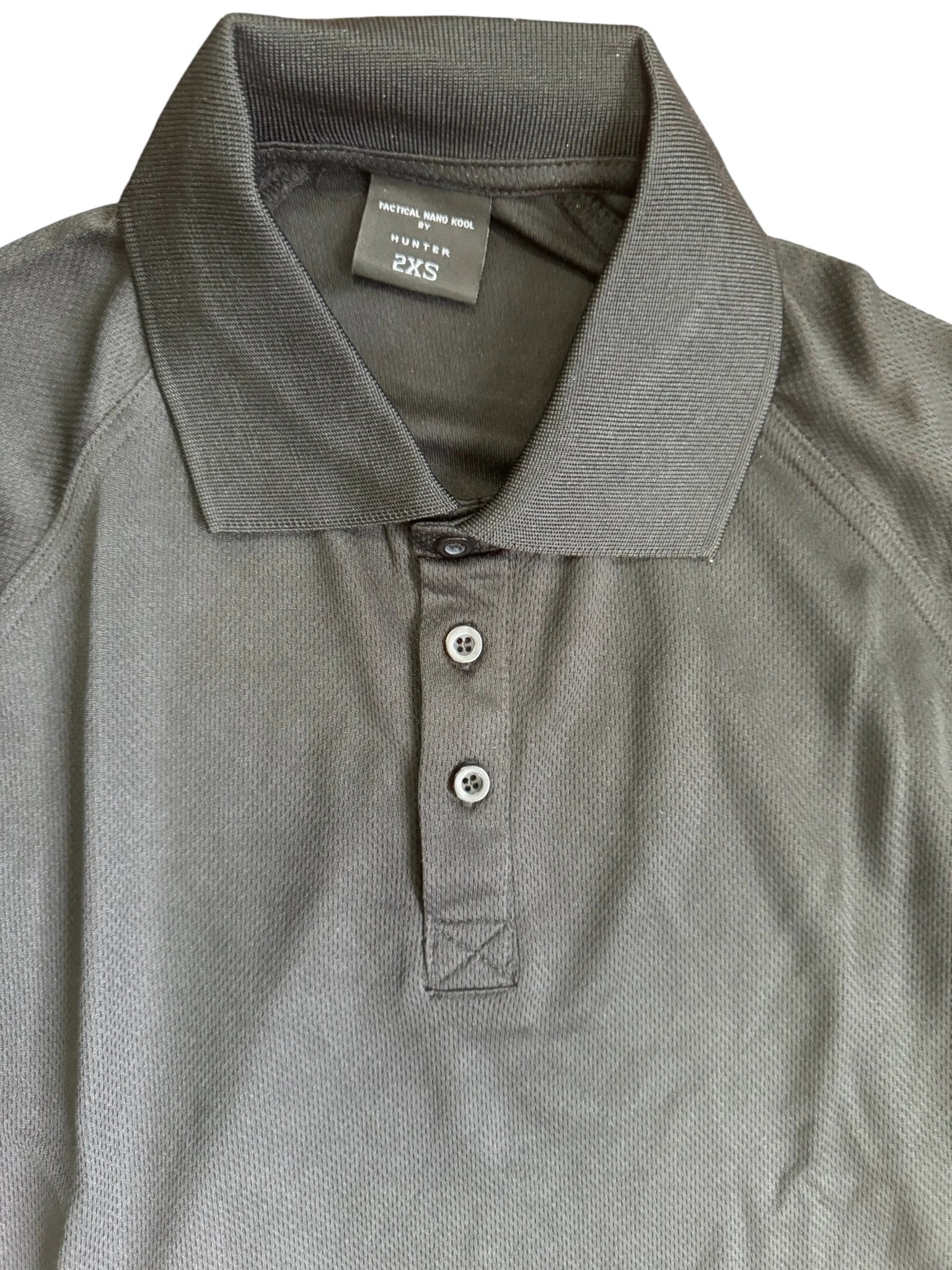 Bluza Polo Neagra Surplus Militar Politia Britanica | Echipament tactic WARGEAR