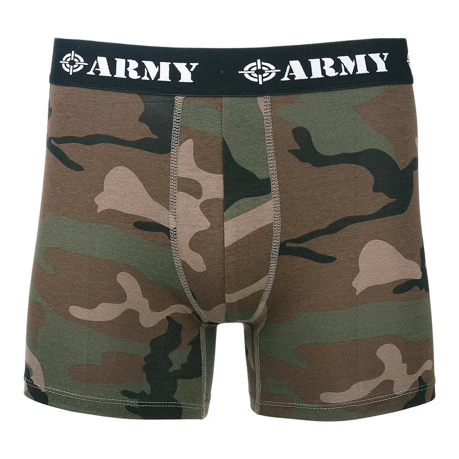 Boxeri barbati camuflaj woodland FOSTEX | Echipament tactic WARGEAR