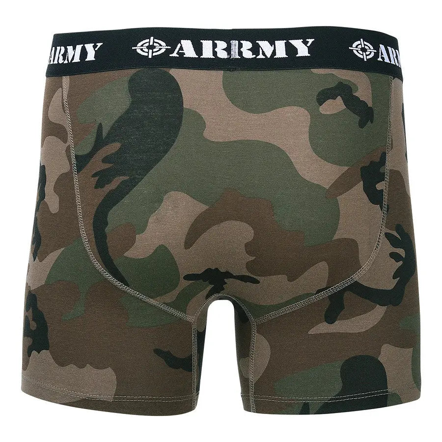 Boxeri barbati camuflaj woodland FOSTEX | Echipament tactic WARGEAR