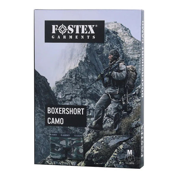 Boxeri barbati camuflaj woodland FOSTEX | Echipament tactic WARGEAR