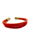 Brățara Paracord Trinity Portocaliu Reflectorizant | Echipament tactic WARGEAR