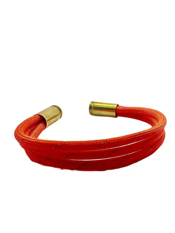 Brățara Paracord Trinity Portocaliu Reflectorizant | Echipament tactic WARGEAR