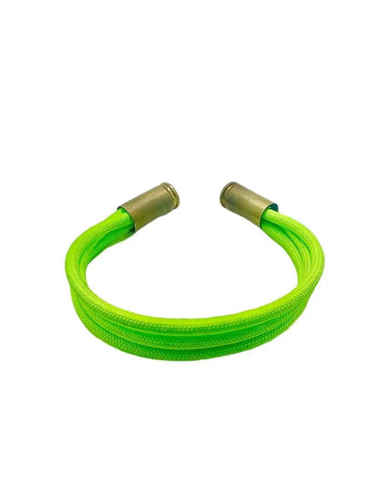 Brățara Paracord Trinity Verde Neon "Brat" Drop Zone | Echipament tactic WARGEAR