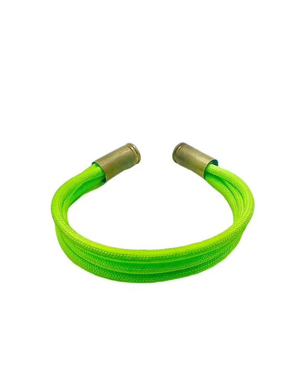 Brățara Paracord Trinity Verde Neon "Brat" Drop Zone | Echipament tactic WARGEAR