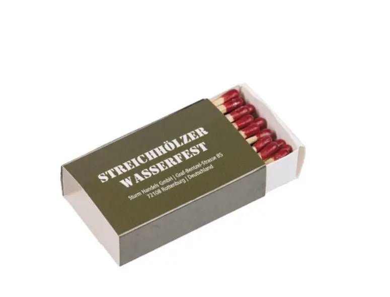 Chibrituri impermeabile MIL - TEC x 4 cutii | Echipament tactic WARGEAR