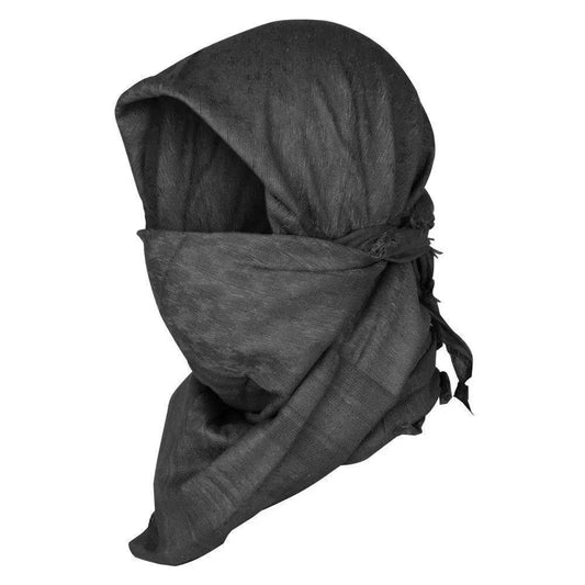 Esarfa shemagh neagra Mil - Tec | Echipament tactic WARGEAR