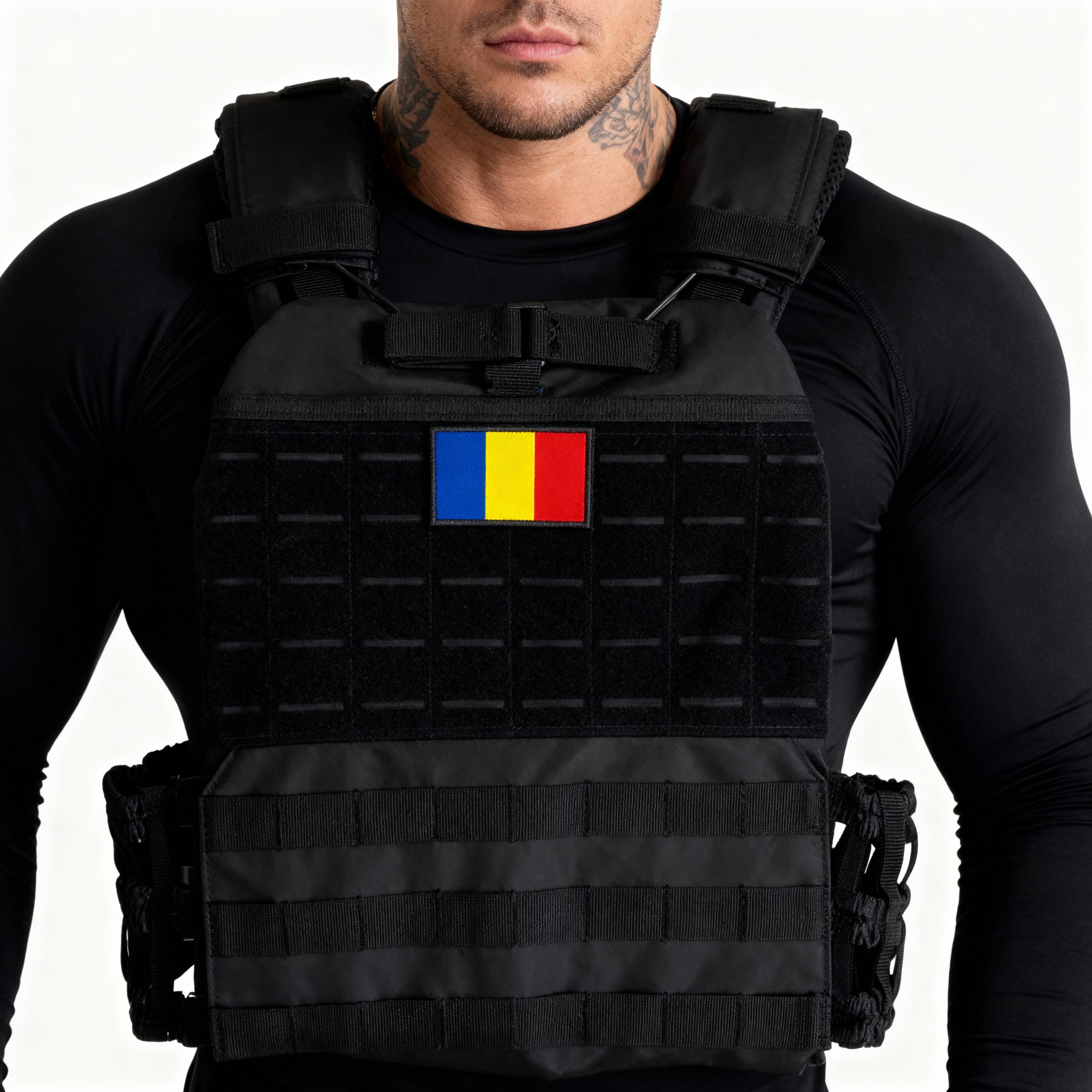 Plate carrier tactic molle laser-cut ROMANIA WARGEAR