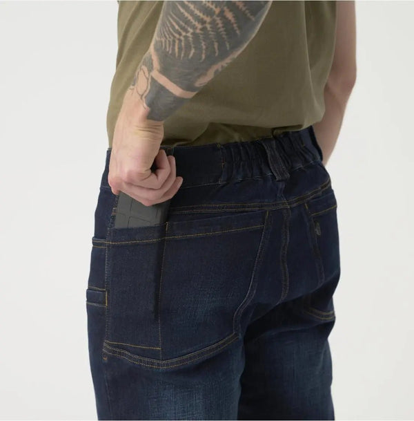 GREYMAN TACTICAL JEANS® SLIM DENIM MID Helikon - Tex® | Echipament tactic WARGEAR