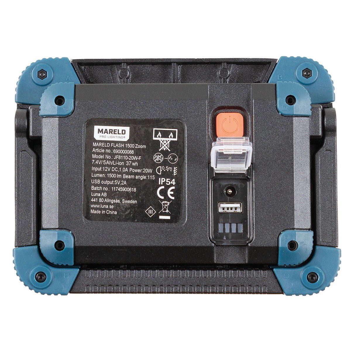 Lampa LED Compacta MARELD FLASH 1500 RE ZOOM – 1500 Lumeni | Echipament tactic WARGEAR