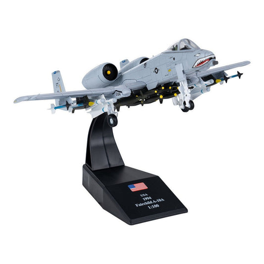 Macheta Avion de lupta A - 10 Thunderbolt II 1:100 – Model Die - cast | Echipament tactic WARGEAR