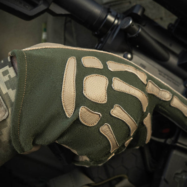Manusi M-TAC Skeleton Nomex® rezistente la foc WARGEAR