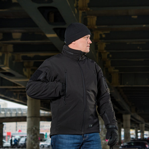 Jacheta tactica M-TAC Softshell cu mesada 2in1 WARGEAR