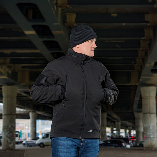 Jacheta tactica M-TAC Softshell cu mesada 2in1 WARGEAR