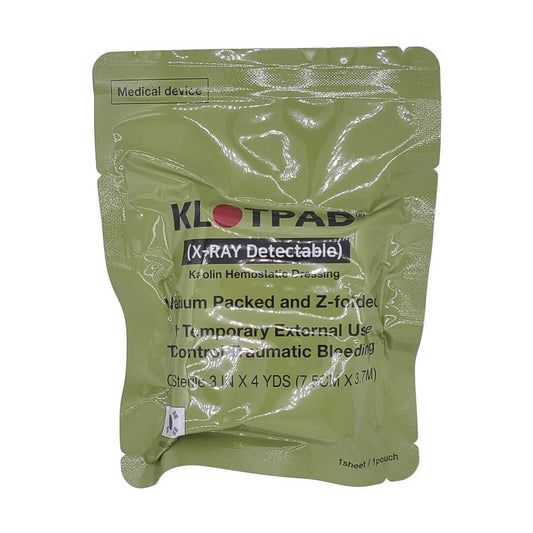 Pansament Hemostatic Militar KLOTPAD Z - Fold 7.5 cm x 3.7 m | Echipament tactic WARGEAR