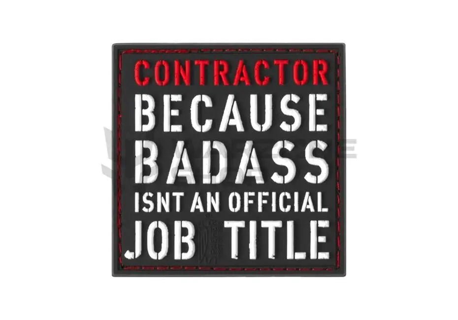 Patch 3D Contractor JTG | Echipament tactic WARGEAR