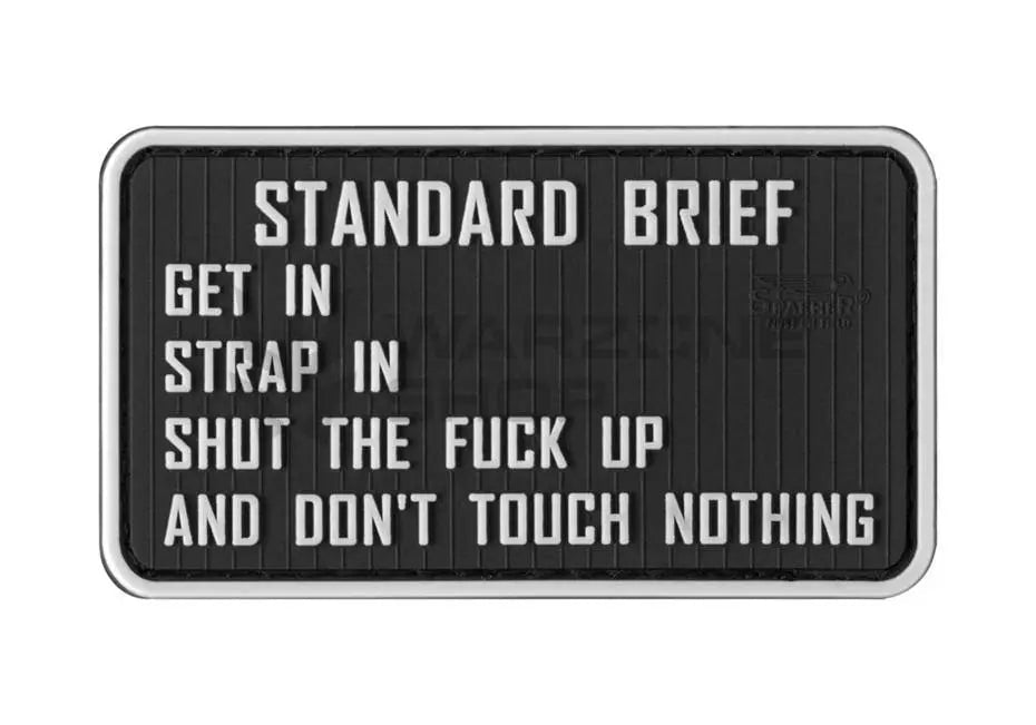 Patch 3d Standardbriefing JTG | Echipament tactic WARGEAR