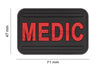 Patch MEDIC velcro JTG | Echipament tactic WARGEAR