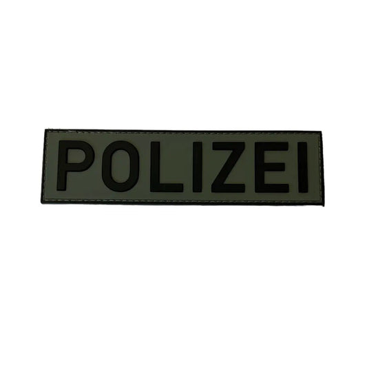 Patch POLIZEI velcro pvc JTG | Echipament tactic WARGEAR