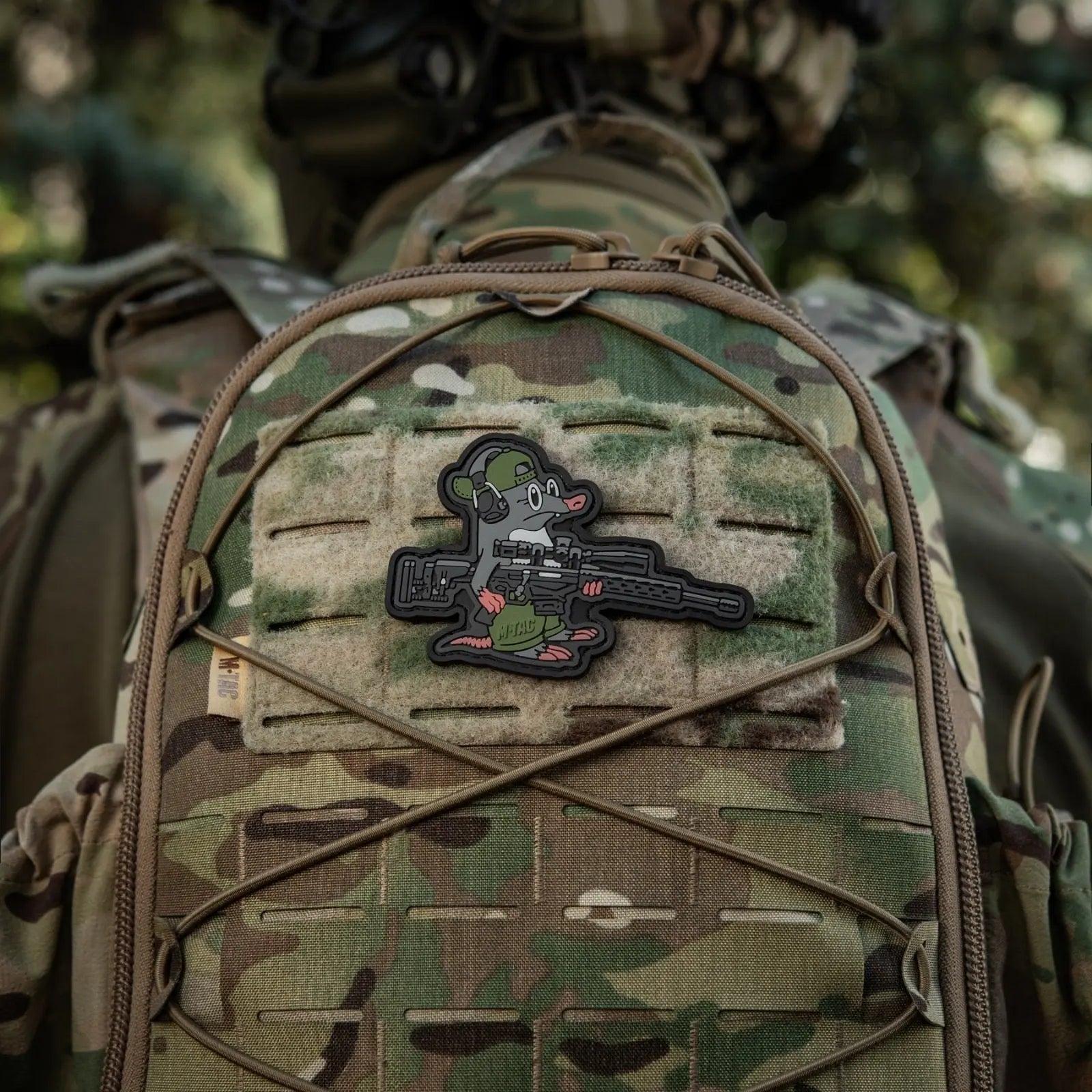 Patch PVC M - TAC Sniper Mole | Echipament tactic WARGEAR