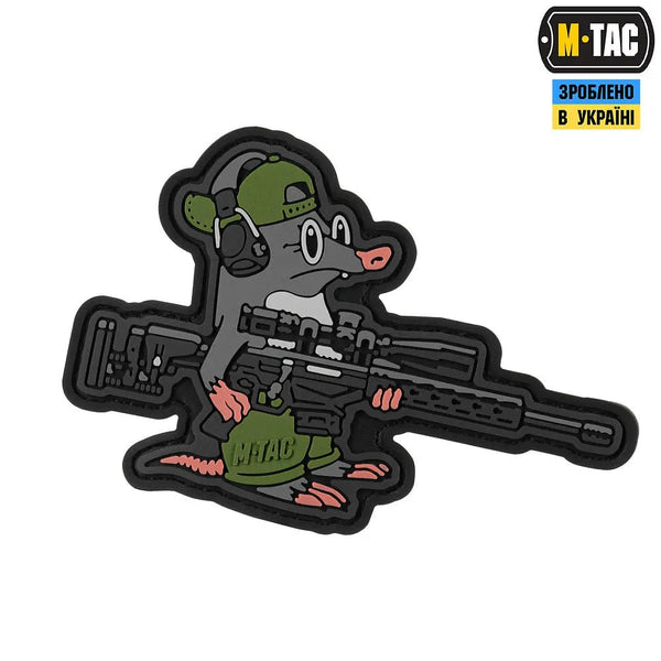 Patch PVC M - TAC Sniper Mole | Echipament tactic WARGEAR