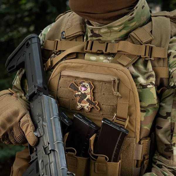 Patch Rex Pug PVC M - TAC | Echipament tactic WARGEAR