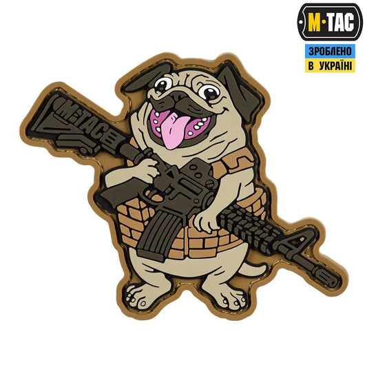 Patch Rex Pug PVC M - TAC | Echipament tactic WARGEAR