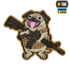 Patch Rex Pug PVC M - TAC | Echipament tactic WARGEAR