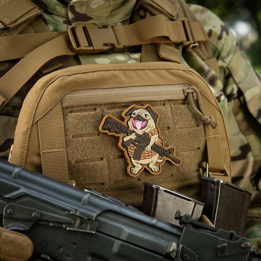 Patch Rex Pug PVC M - TAC | Echipament tactic WARGEAR