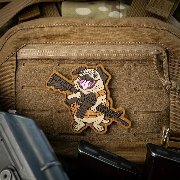 Patch Rex Pug PVC M - TAC | Echipament tactic WARGEAR
