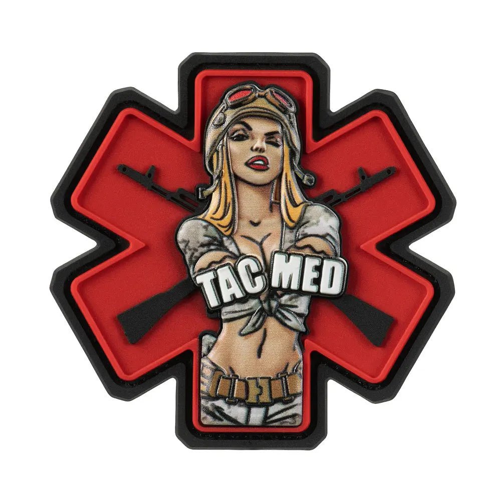 Patch TACMED PVC 3d M - TAC | Echipament tactic WARGEAR