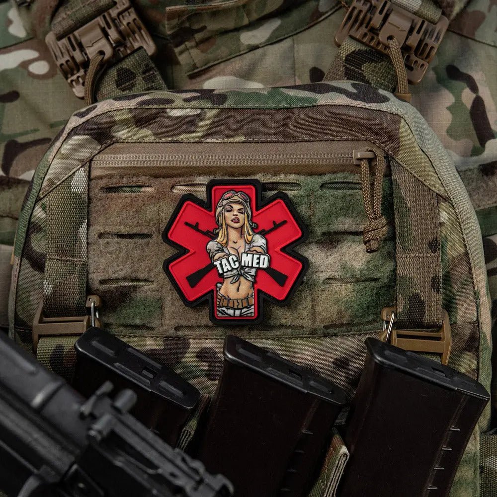 Patch TACMED PVC 3d M - TAC | Echipament tactic WARGEAR