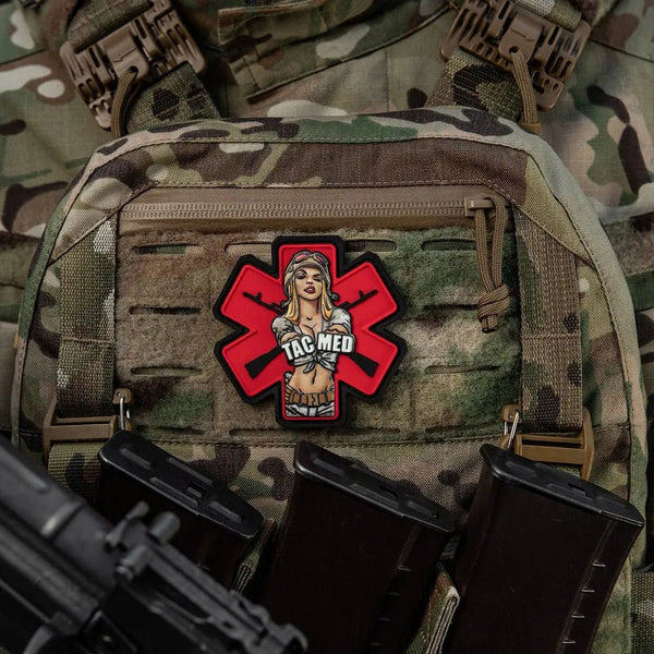 Patch TACMED PVC 3d M - TAC | Echipament tactic WARGEAR