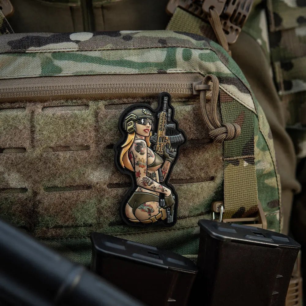 Patch Tactical Girl AR M - TAC | Echipament tactic WARGEAR