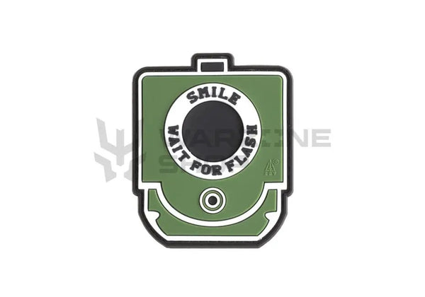 Patch velcro Smile and Wait for Flash | Echipament tactic WARGEAR