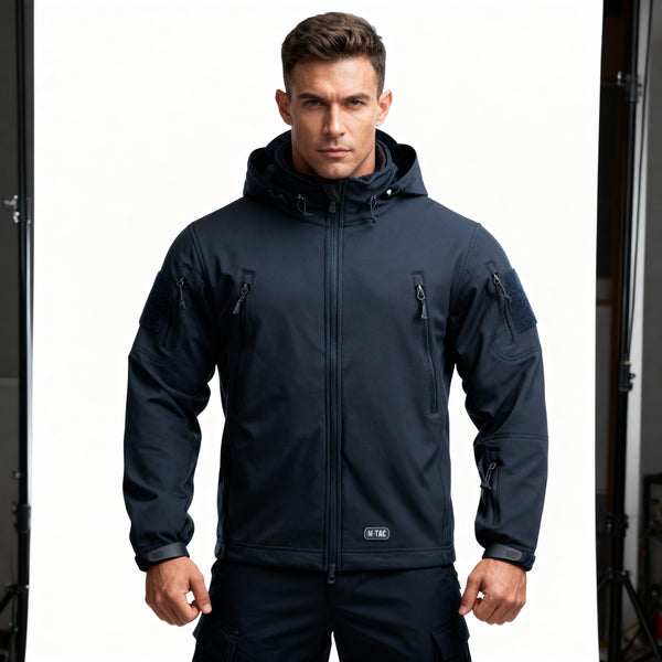 Jacheta tactica M-TAC Softshell cu mesada 2in1 WARGEAR