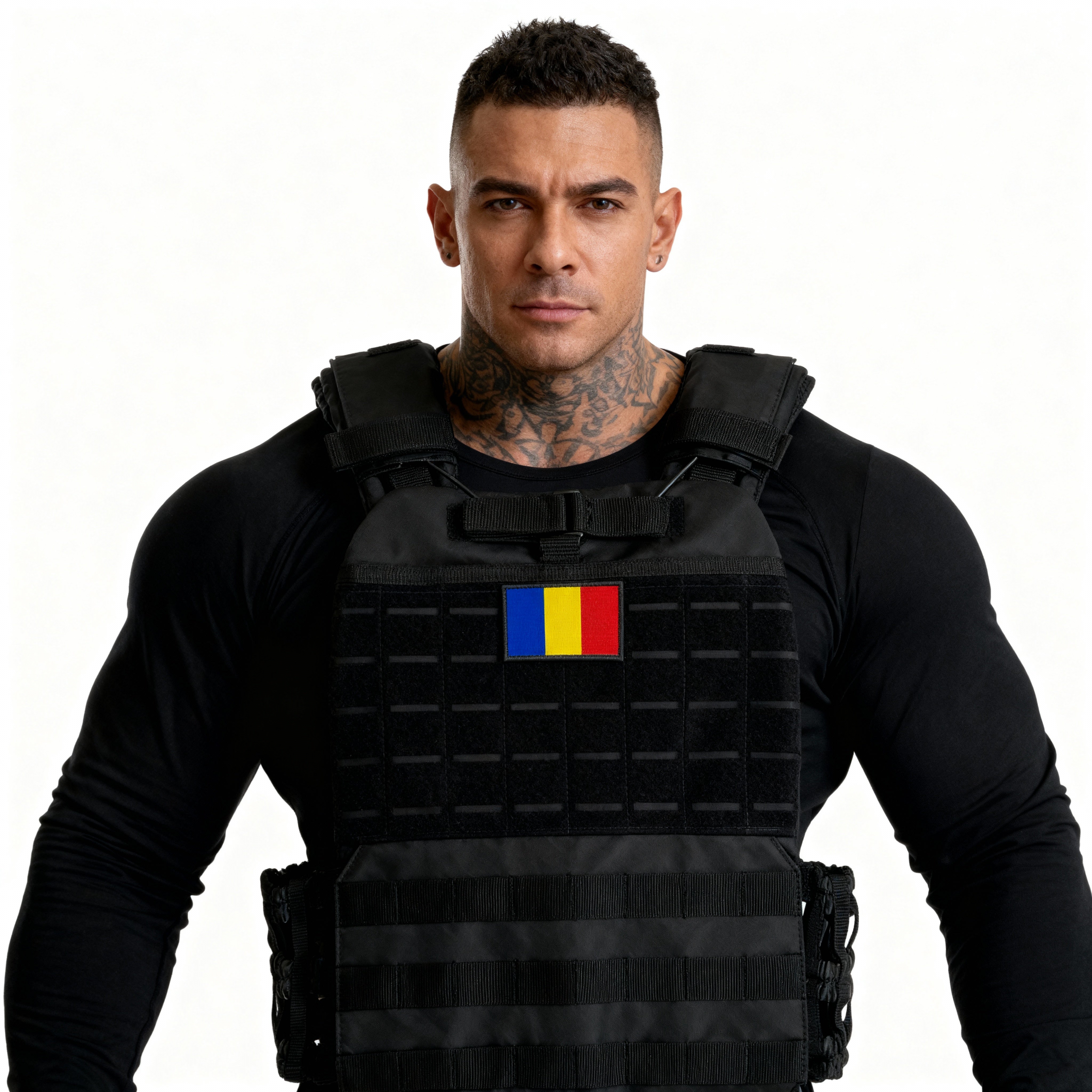 Plate carrier tactic molle laser-cut ROMANIA WARGEAR