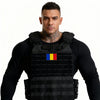 Plate carrier tactic molle laser-cut ROMANIA WARGEAR